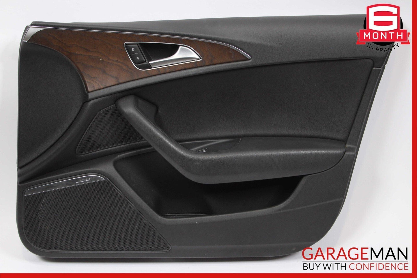 12-15 Audi A6 Front Right Passenger Interior Door Trim Panel Cover Assembly