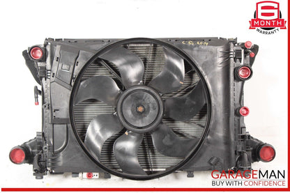 08-14 Mercedes W204 C250 E550 Engine Radiator Condenser Cooling Fan Motor Assy