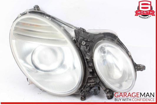 07-09 Mercedes W211 E350 Front Right Side Headlight Head Light Lamp Halogen OEM
