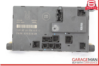 06-11 Mercedes W219 CLS550 CLS500 Front Right Door Control Module 2198200726 OEM