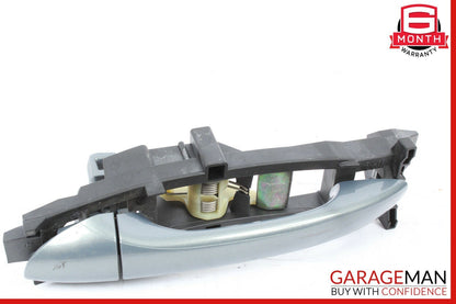 05-07 Mercedes W203 C230 C55 AMG Rear Left Driver Side Exterior Door Handle Gray