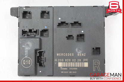 03-12 Mercedes R230 SL500 SL55 AMG Door Control Module Right Side OEM