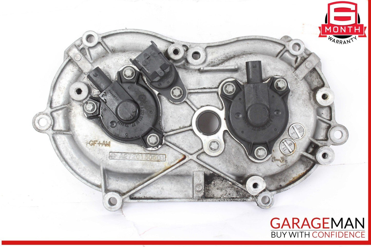 05-13 Mercedes W204 C300 ML350 Front Left Side Engine Timing Chain Cover Plate
