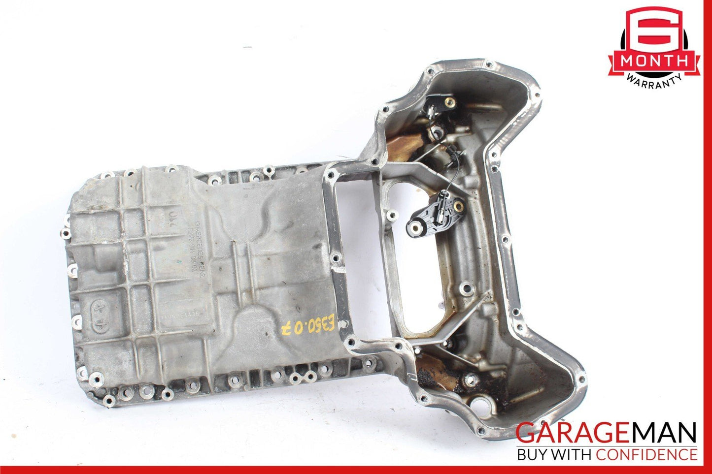 05-11 Mercedes R171 SLK300 Engine Upper Oil Sump Baffle Pan 2720142102 OEM