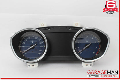 14-17 Maserati Ghibli Speedometer Odometer Instrument Cluster Gauge OEM