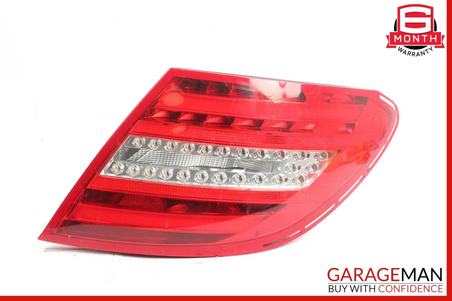 12-14 Mercedes W204 C250 Rear Right Passenger Side Taillight Tail Light Lamp