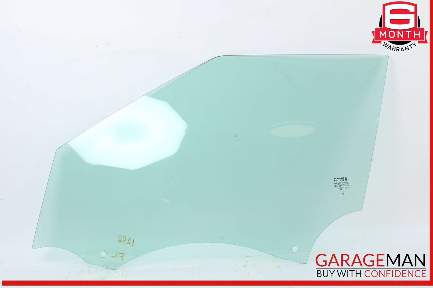 12-19 Range Rover Evoque L538 Front Left Driver Side Door Window Glass OEM