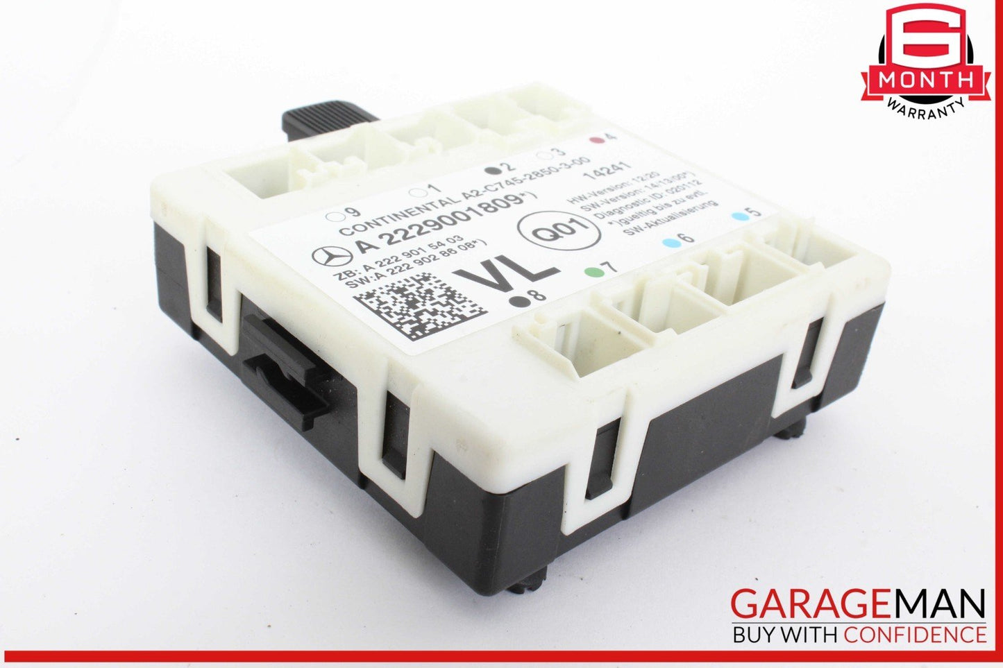 15-23 Mercedes W205 C300 C400 Front Left Side Door Control Module Unit OEM