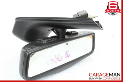 14-17 Maserati Ghibli Interior Top Upper Rear View Mirror Assembly Black