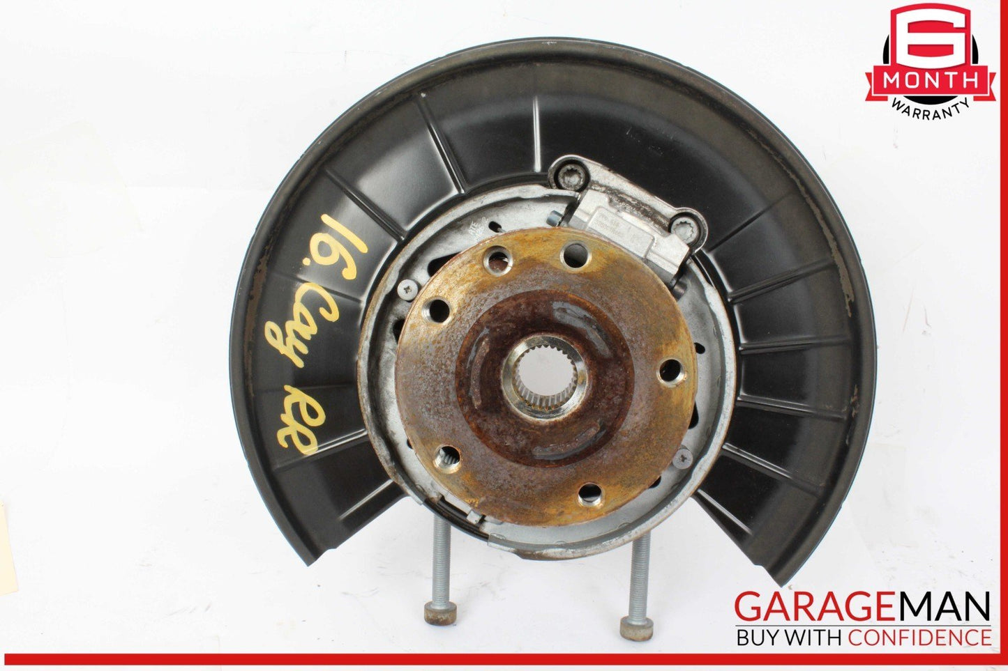 11-18 Porsche Cayenne 958 Rear Right Passenger Side Wheel Spindle Knuckle Hub