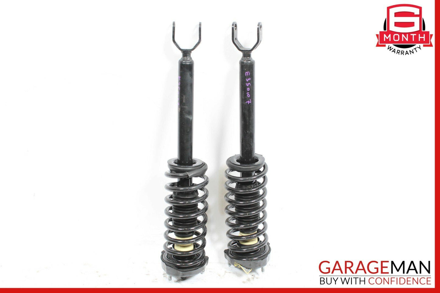 03-09 Mercedes E350 Front Right & Left Side Shock Coil Spring Absorber Strut Set