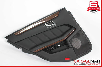 10-13 Mercedes W212 E350 E550 E400 Rear Left Driver Side Interior Door Panel OEM