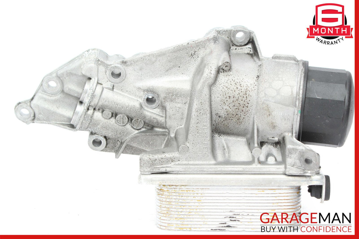 05-11 Mercedes W204 C300 SLK350 C350 Engine Motor Oil Filter Cooler Housing