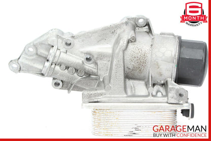 05-11 Mercedes W204 C300 SLK350 C350 Engine Motor Oil Filter Cooler Housing