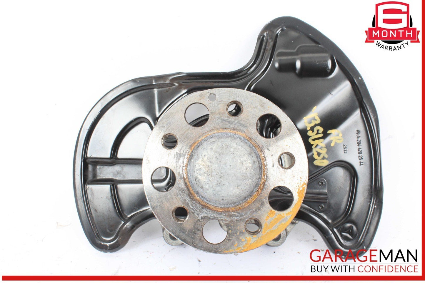 08-20 Mercedes R172 SLK250 C300 Front Right Side Spindle Knuckle Hub Bearing OEM