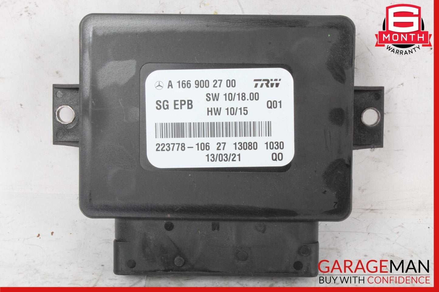 12-16 Mercedes R172 SLK250 SLK350 Hand Parking Brake Control Module