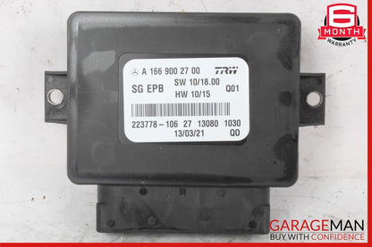 12-16 Mercedes R172 SLK250 SLK350 Hand Parking Brake Control Module