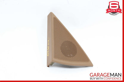 07-13 Mercedes W221 S550 S600 Front Left Side Door Tweeter Speaker Cover Brown