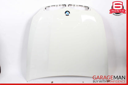 07-13 BMW X5 X6 Front Hood Bonnet Panel Cover Assembly White OEM