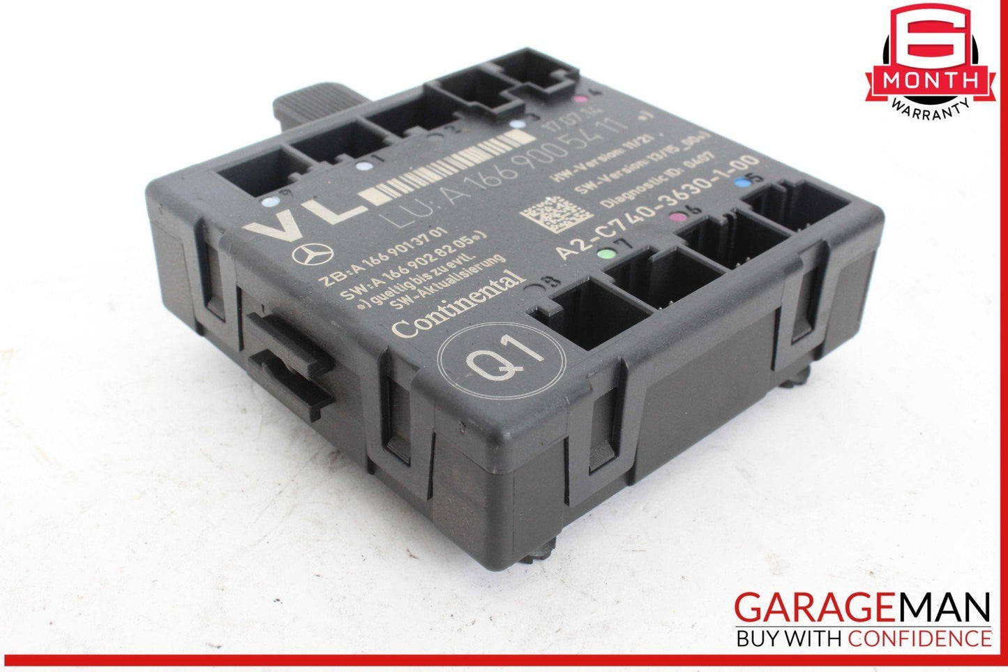 12-20 Mercedes W117 CLA250 Front Left Driver Side Door Control Module Unit OEM