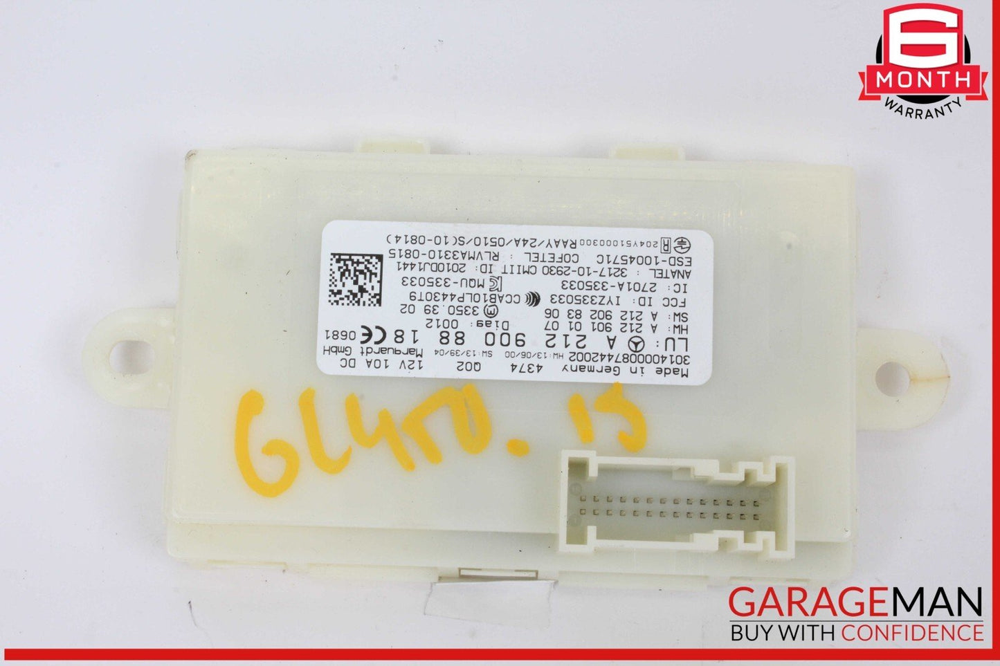 13-20 Mercedes X166 GL450 CLA250 E350 SL550 Keyless Go Entry Control Module OEM
