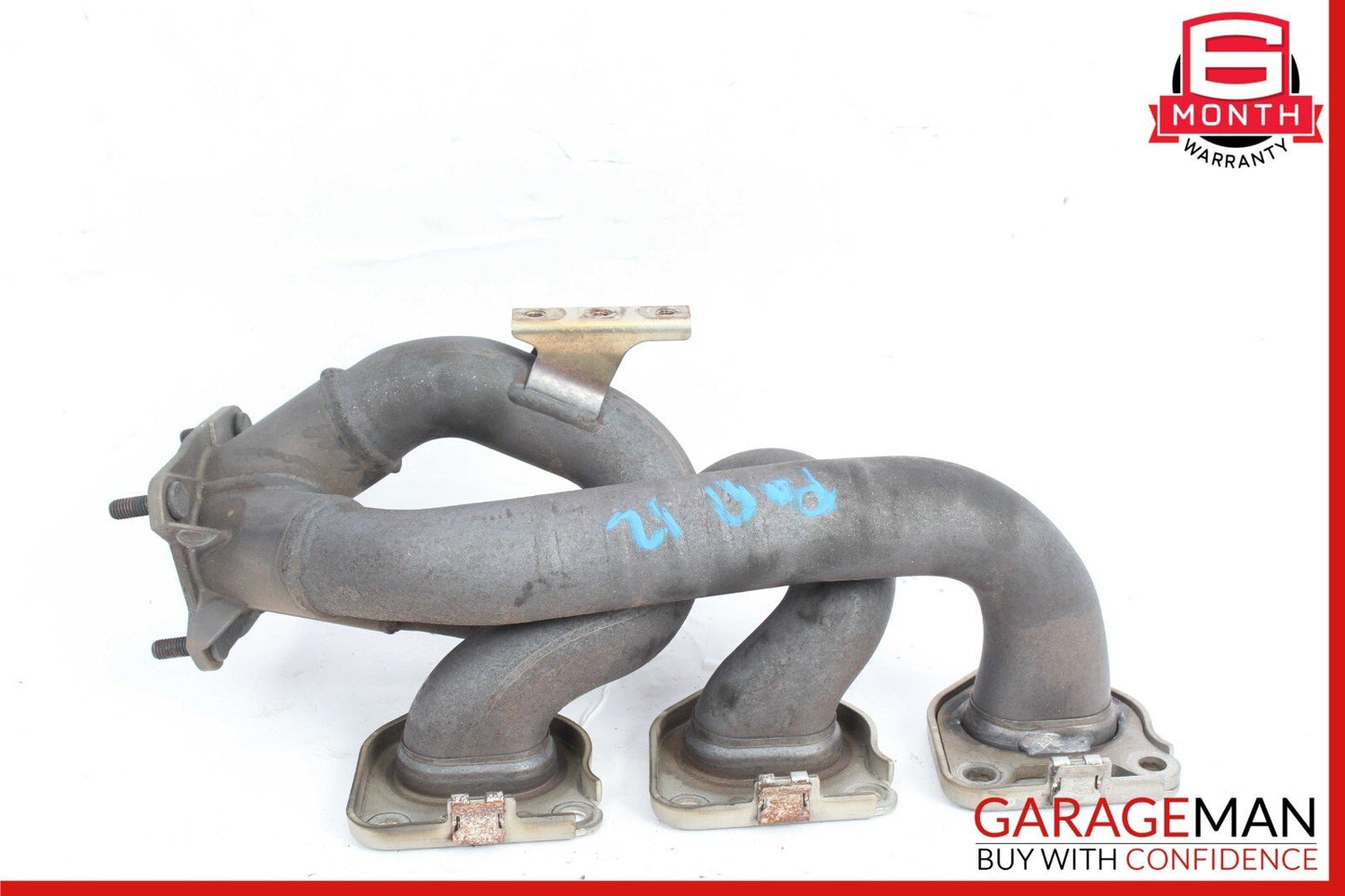 11-16 Porsche Panamera 970 3.6L Left Side Exhaust Manifold Header Pipe OEM