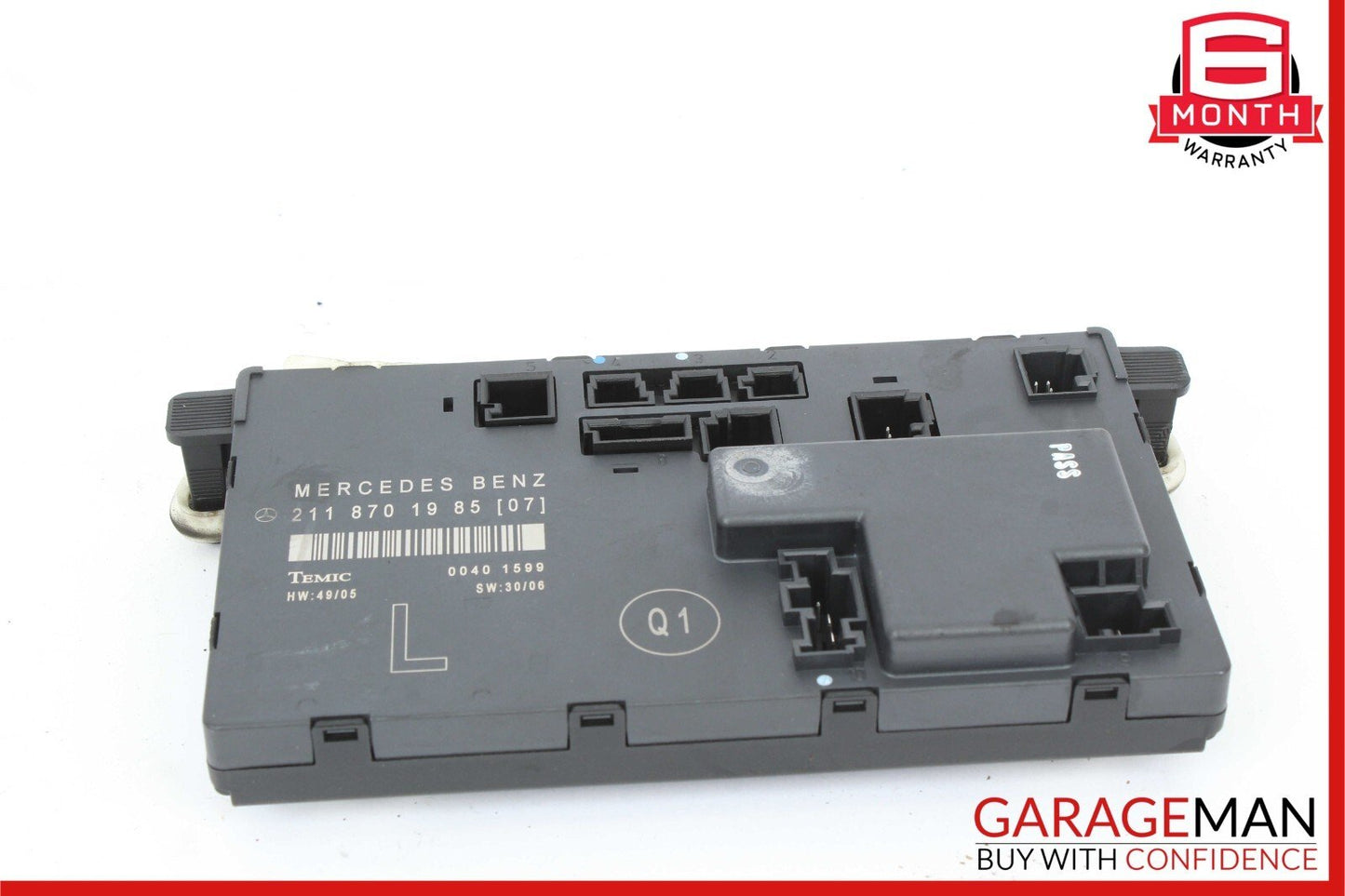 03-09 Mercedes W211 E350 E550 E63 AMG Front Left Side Door Control Module Unit