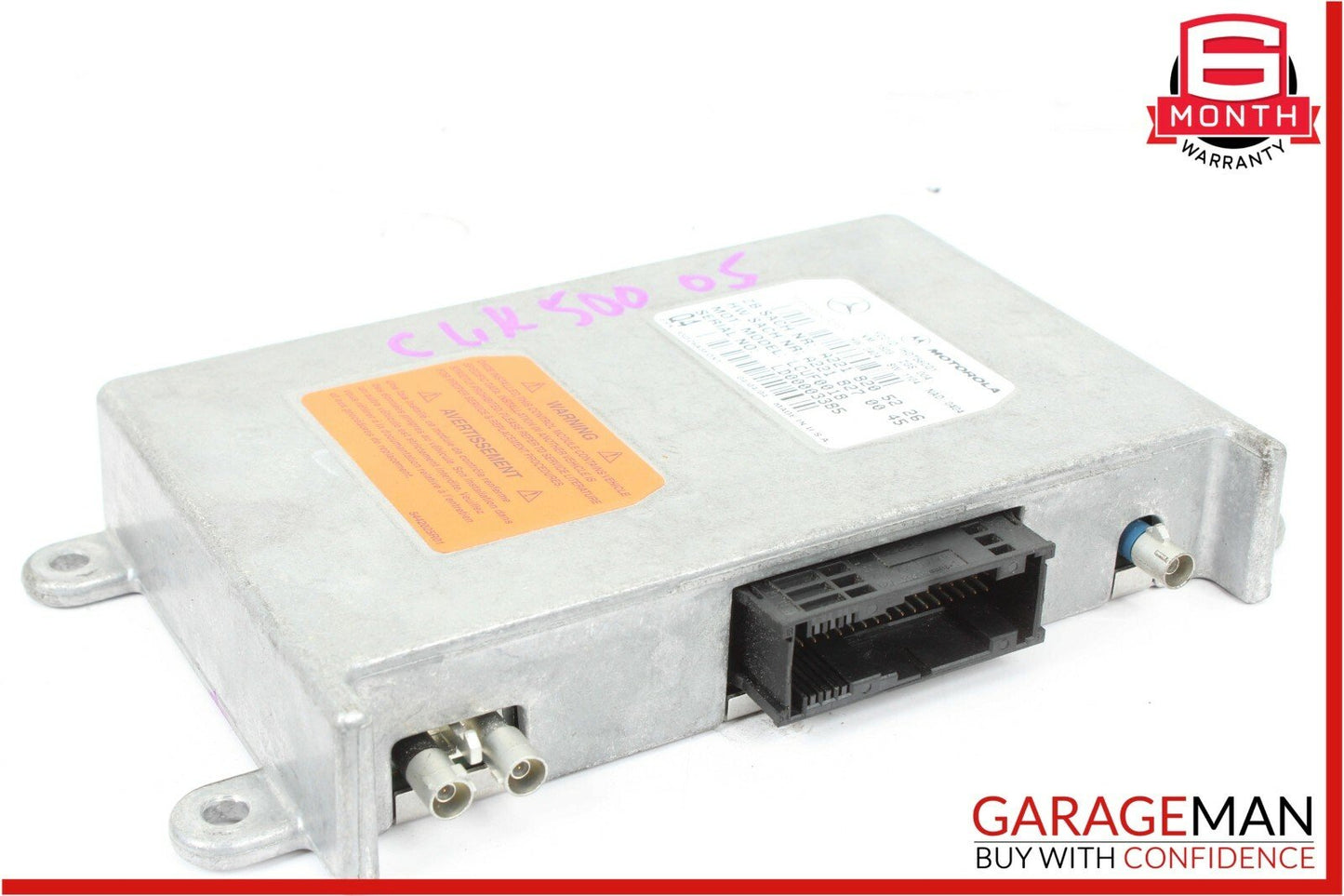 03-12 Mercedes CLK500 SL500 S600 C55 AMG Voice Communication Control Module Q4