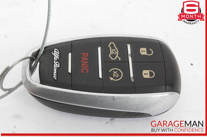 17-23 Alfa Romeo Giulia Remote Fob Smart Key Keyless Key Less 156140444 OEM