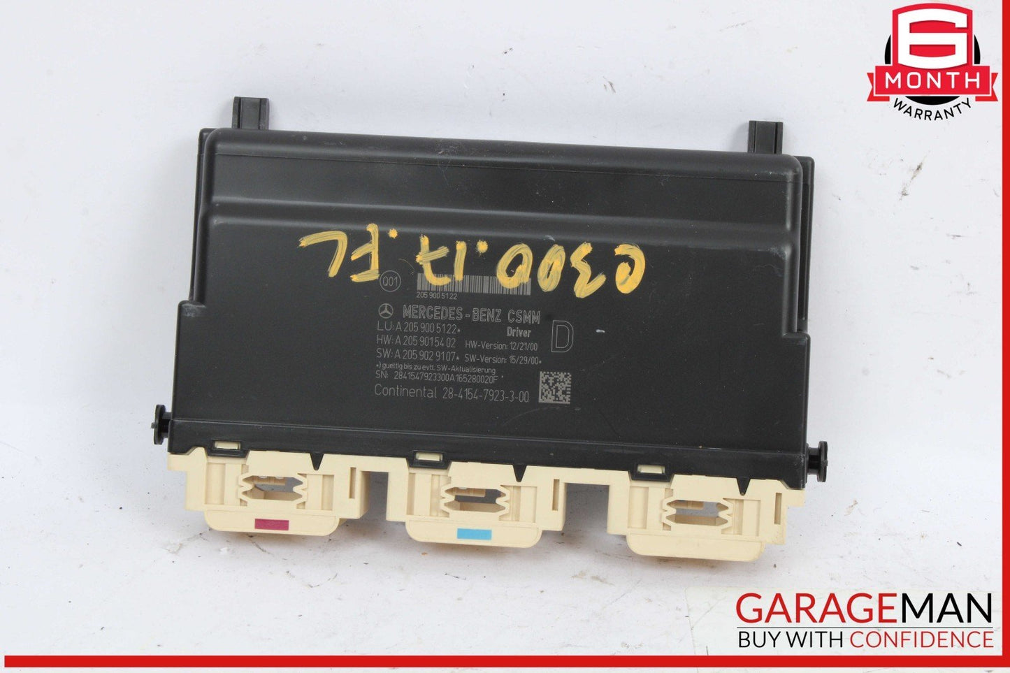 15-20 Mercedes W205 C300 4MATIC Front Left Driver Side Seat Control Module OEM