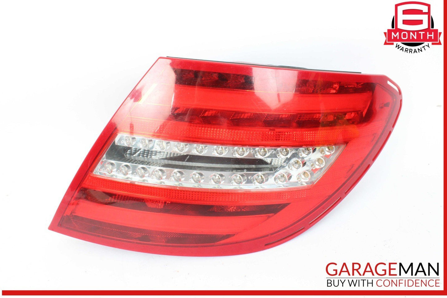 12-14 Mercedes W204 C250 C300 C350 Rear Right Passenger Side Tail Light Lamp LED