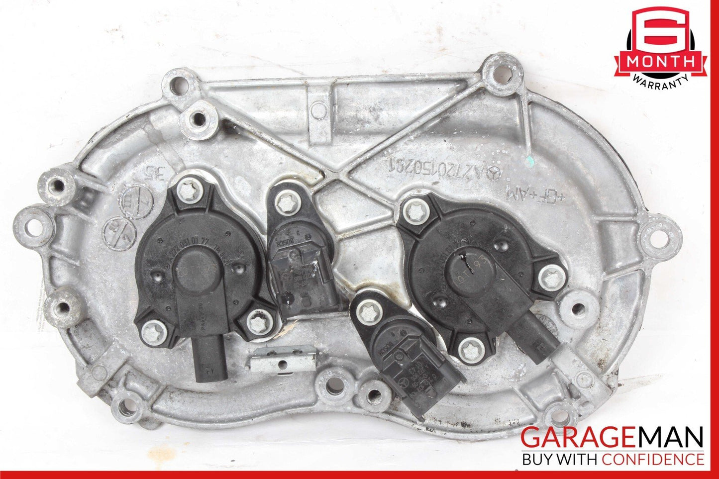 05-13 Mercedes W204 C300 E550 Front Left Side Engine Timing Chain Cover Plate OEM