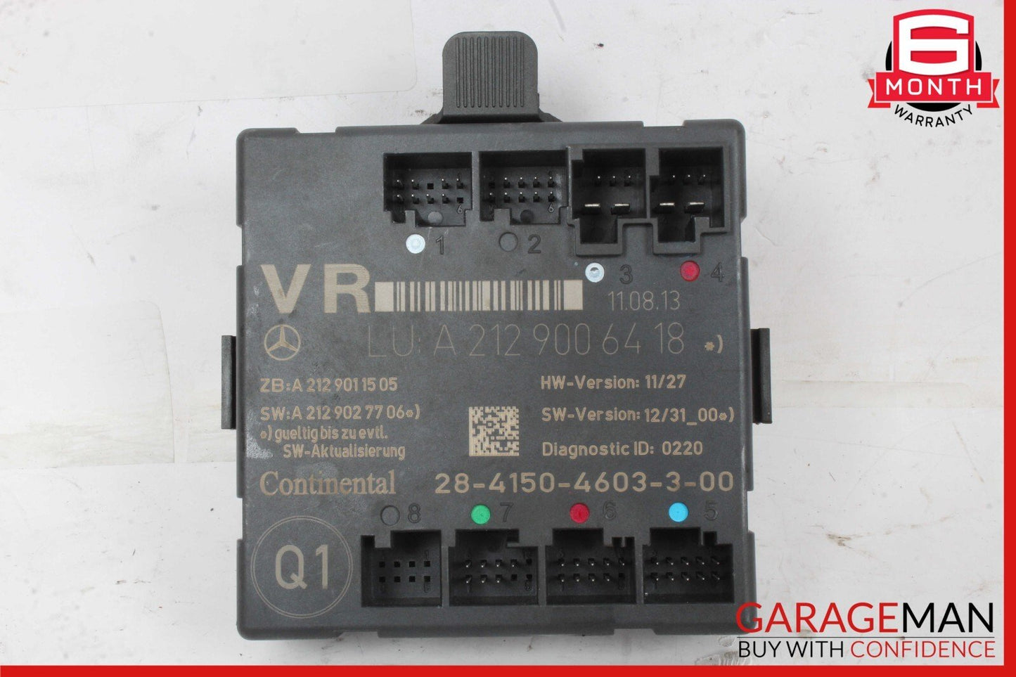 08-18 Mercedes W212 E350 CLS400 C250 Front Right Side Door Control Module Unit