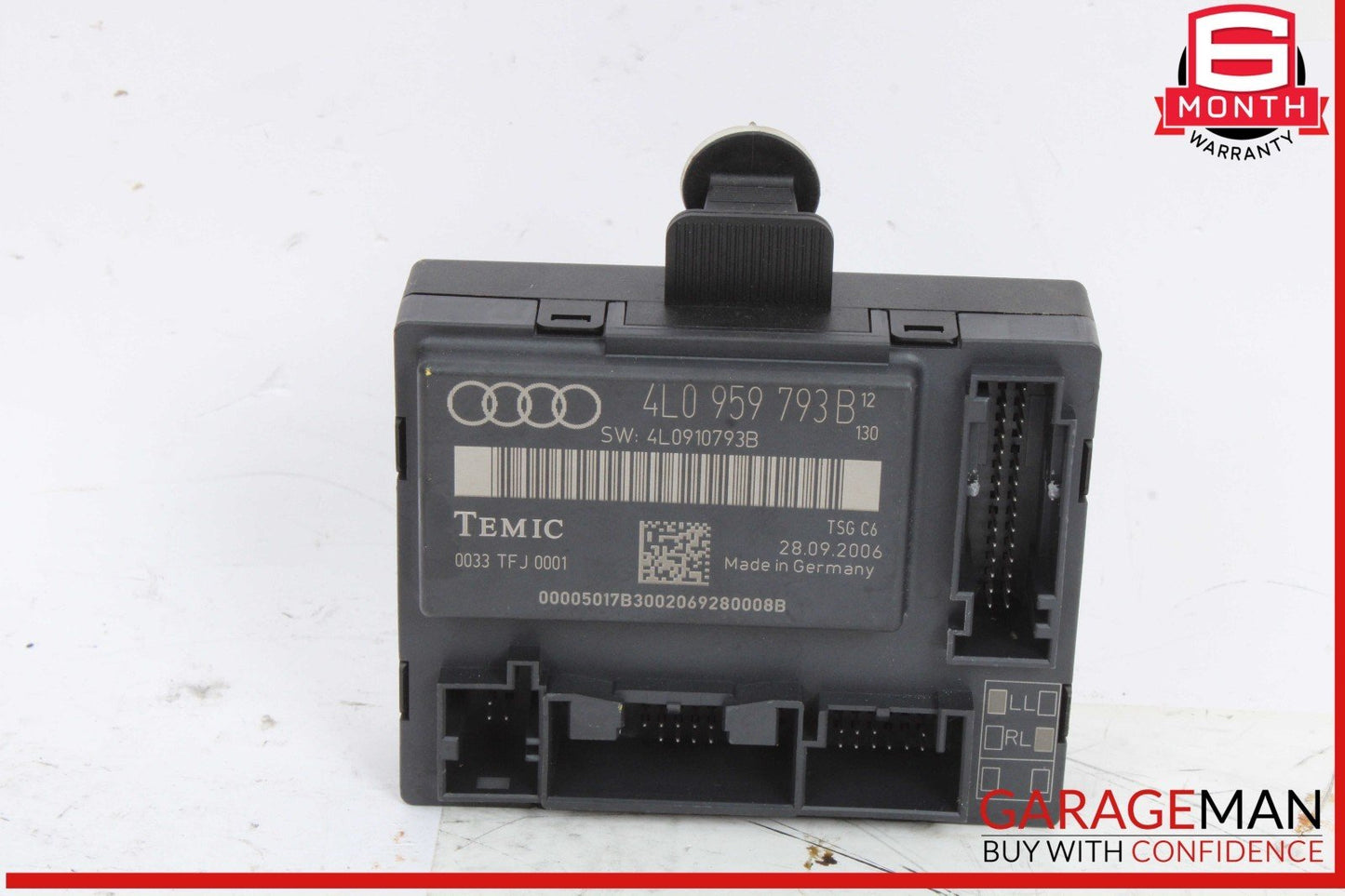 07-09 Audi Q7 Front Left Driver Side Door Control Module Unit 4L0959793B OEM
