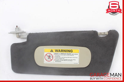 03-06 Mercedes R230 SL500 Left Side Sun Visor Shade Black OEM