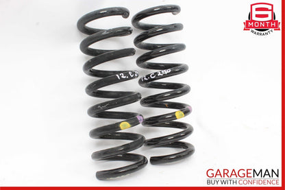 08-14 Mercedes W204 C250 Rear Left & Right Shock Absorber Coil Spring Set OEM
