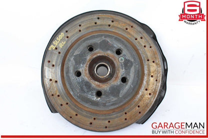 03-12 Mercedes R230 SL500 Rear Left Side Spindle Knuckle Hub w/ Rotor Disc OEM