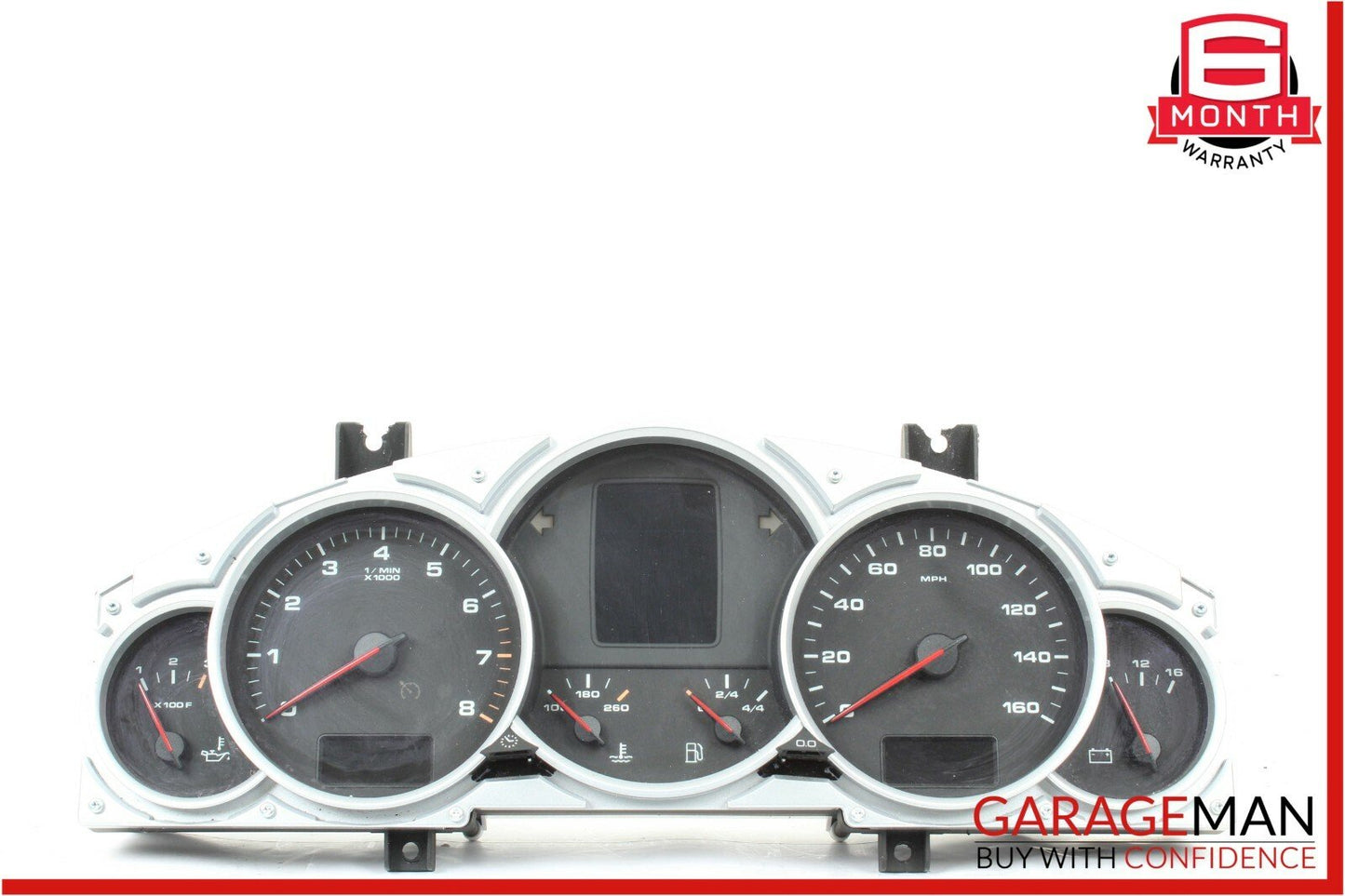 08-10 Porsche Cayenne 957 S GTS Speedometer Odometer Instrument Cluster Gauge