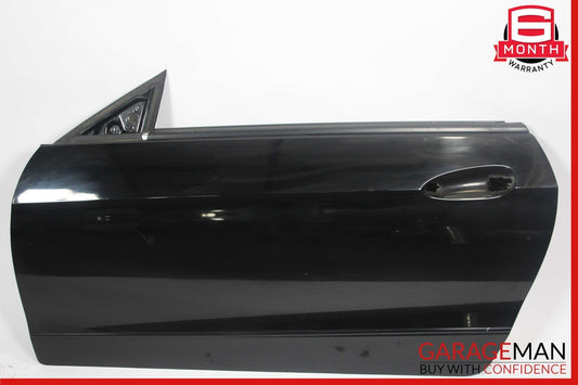 10-17 Mercedes W207 E350 E550 Front Left Exterior Door ShellÂ Panel Black