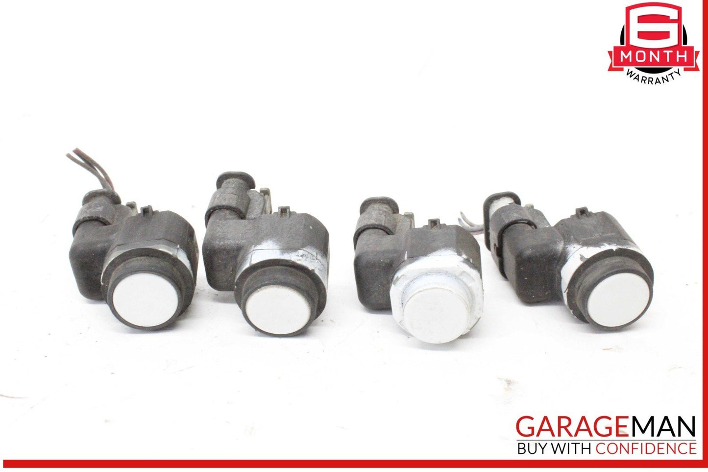 09-16 Audi A4 Rear Park Parking Assist Assistance Sensor Set of 4 1S0919275A OEM