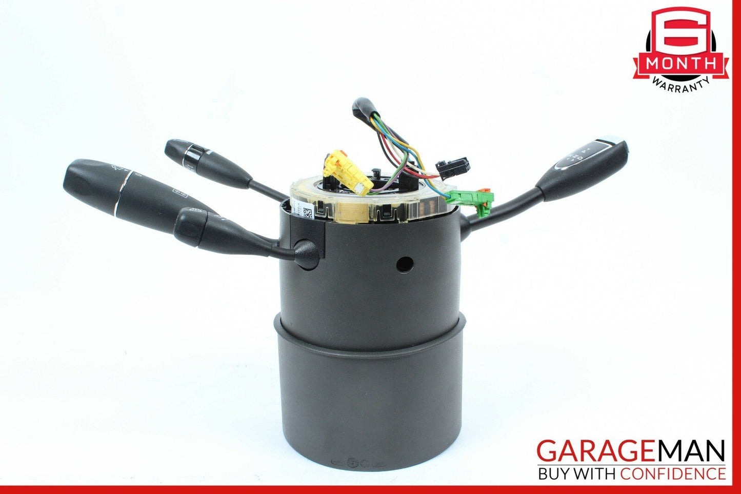 00-06 Mercedes W220 S600 Steering Column Control Switches Assembly Black OEM