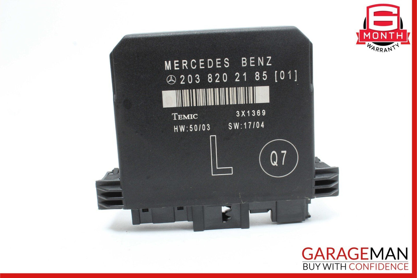 01-07 Mercedes W203 C230 C320 Rear Left Door Computer Controller Module Unit