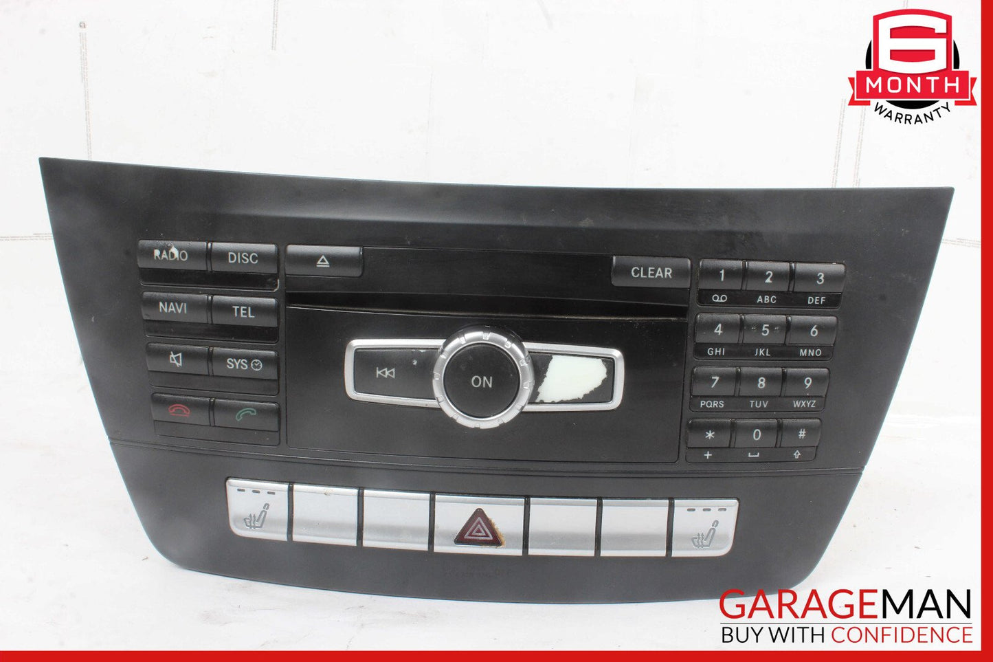 12-15 Mercedes W204 C250 C350 C300 Navigation Comand Head Unit DVD CD Audio OEM
