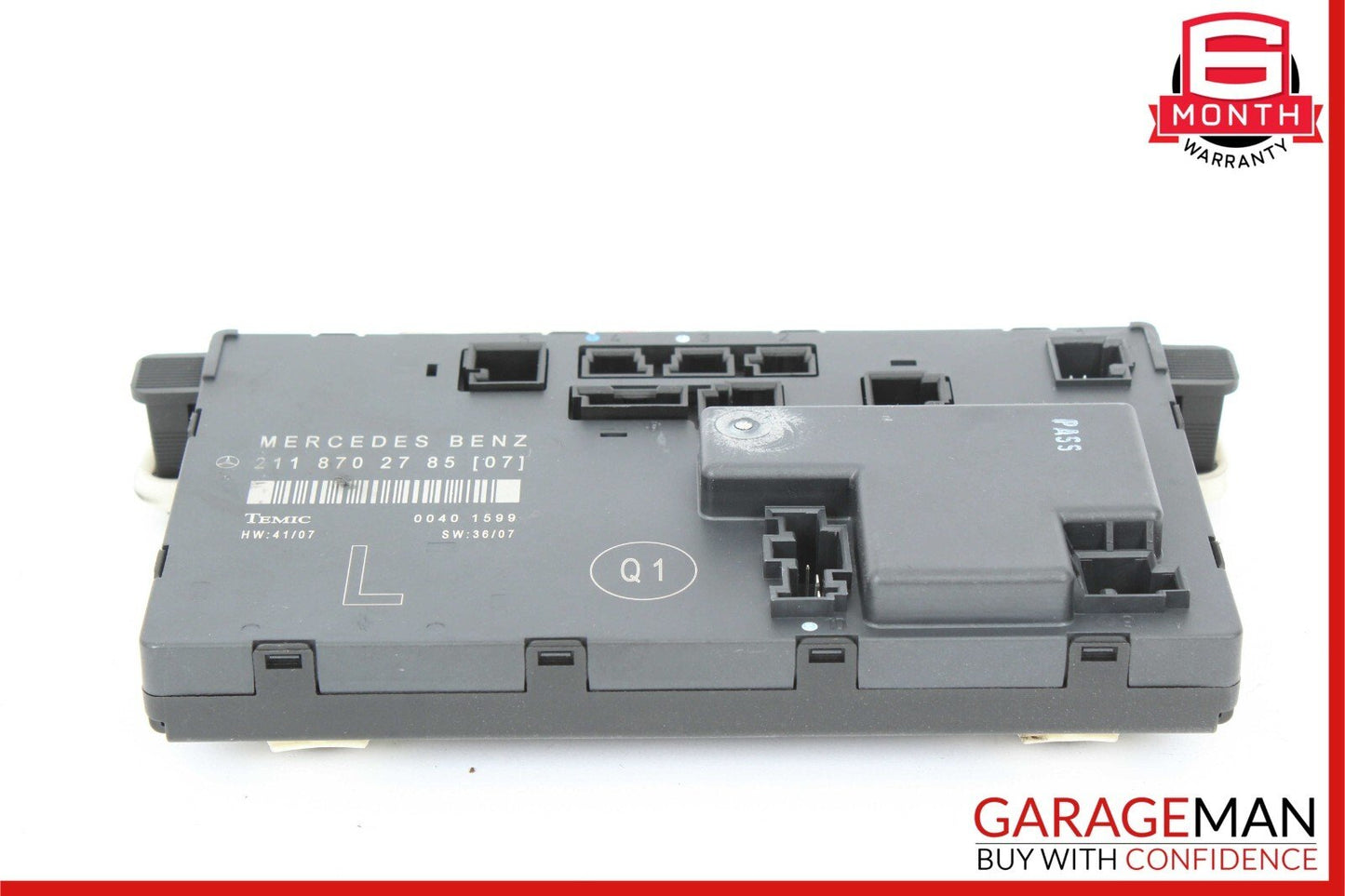 03-09 Mercedes W211 E350 E550 Front Left Driver Side Door Control Module OEM