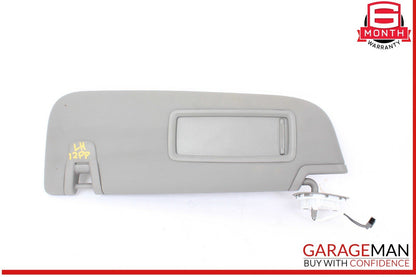 10-16 Porsche Panamera 970 Front Left Driver Side Sunvisor Sun Visor Gray OEM
