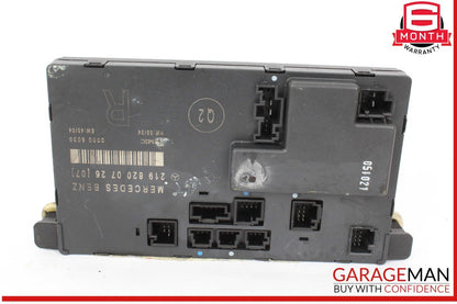 06-11 Mercedes W219 CLS550 CLS500 Front Right Door Control Module 2198200726 OEM