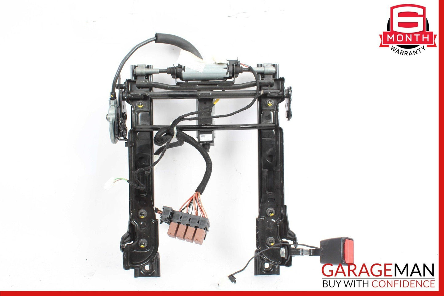 03-13 Maserati Quattroporte S Rear Left Seat Rail Track Frame w/ Motors OEM