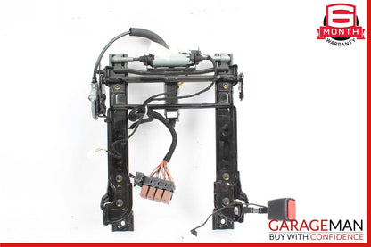 03-13 Maserati Quattroporte S Rear Left Seat Rail Track Frame w/ Motors OEM