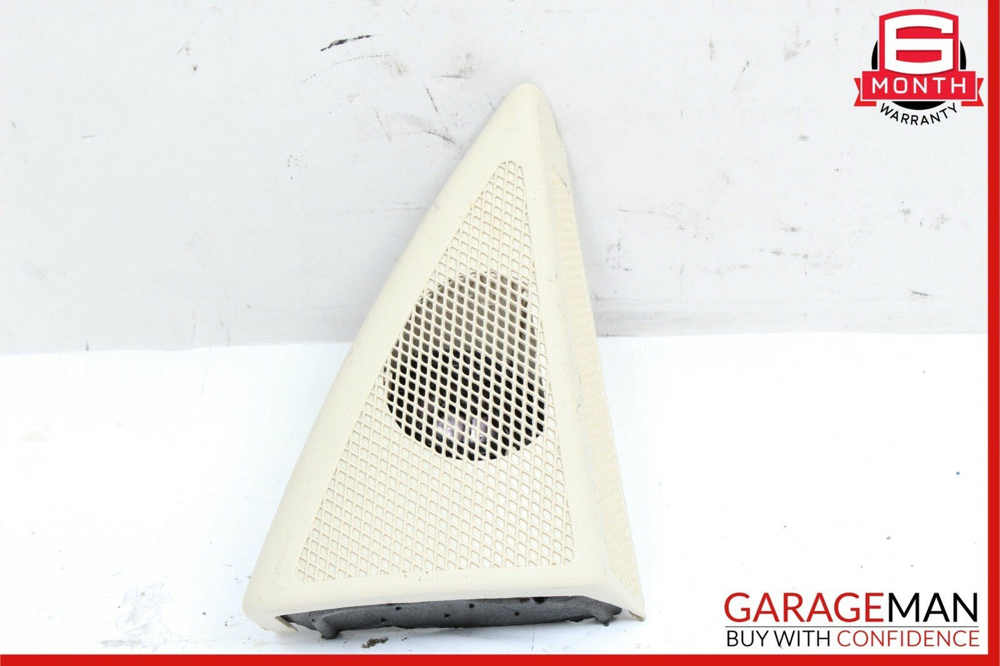 03-09 Mercedes W211 E320 E55 AMG Front Left Side Tweeter Speaker Cover Beige OEM