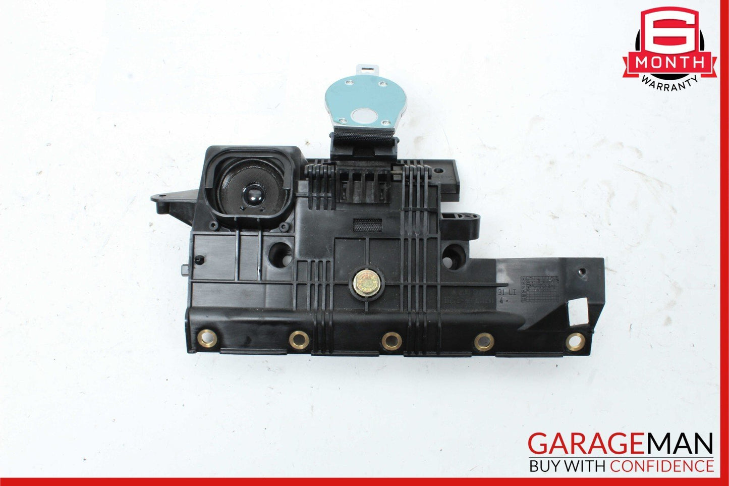 03-08 Mercedes R230 SL550 Rear Left Seat Belt Retractor Speaker Luggage Assembly